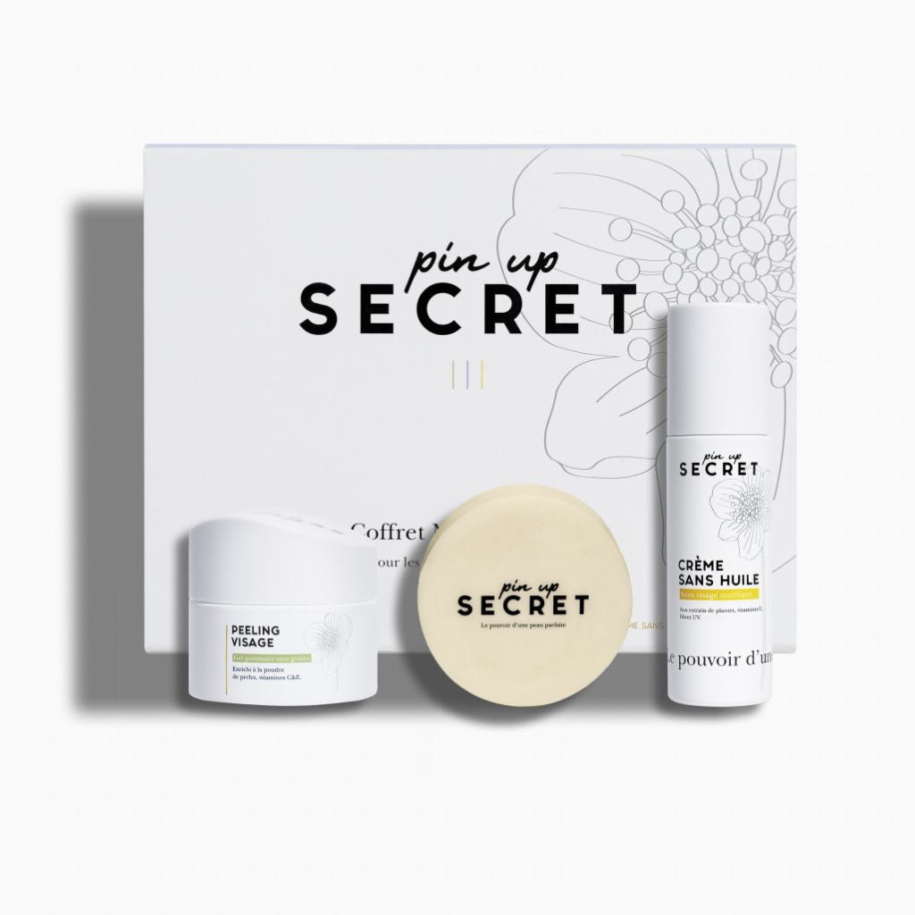Set de rutina para piel propensa al acné – Limpiador de leche de cabra, mascarilla de cúrcuma y crema hidratante sin aceite | Cutis perfecto